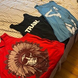 Graphic Gym Tank Tops